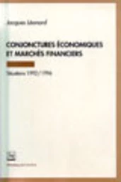 Conjonctures économiques et marchés financiers