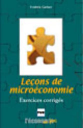 Leçons de microéconomie - Frédéric Carluer - PUG