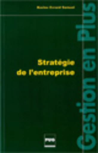 Stratégie de l'entreprise - Karine Evrard Samuel - PUG