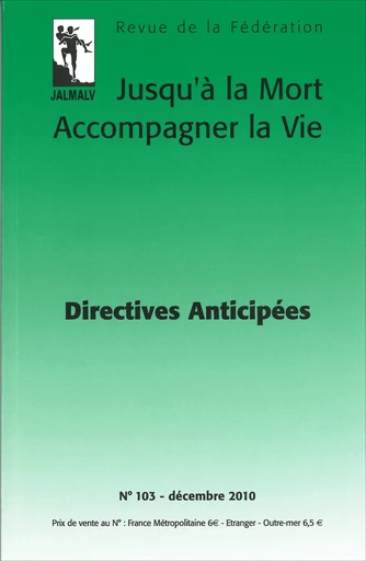 Directives anticipées -  - PUG