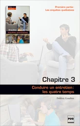 Conduire un entretien : les quatre temps (chapitre 3)