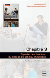 Exploiter des données : du codage au tableau statistique (chapitre 9)