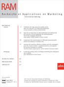 Recherche et applications en marketing 2012 - volume 27 - n°2
