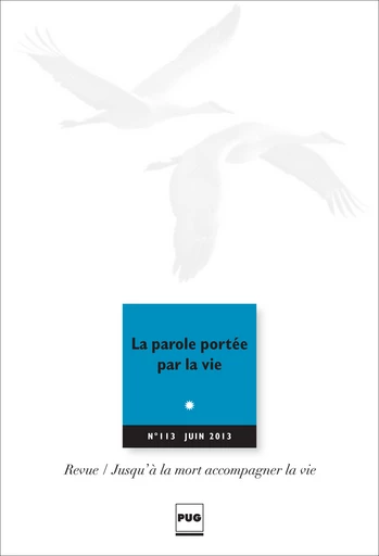 La parole portée par la vie -  - PUG