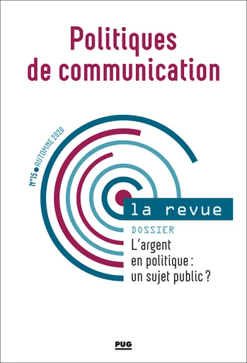 Politiques de communication n°15 - Automne 2020 -  - PUG