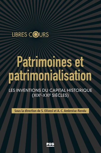 Patrimoines et patrimonialisation -  - PUG