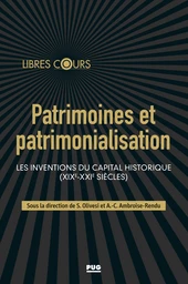 Patrimoines et patrimonialisation