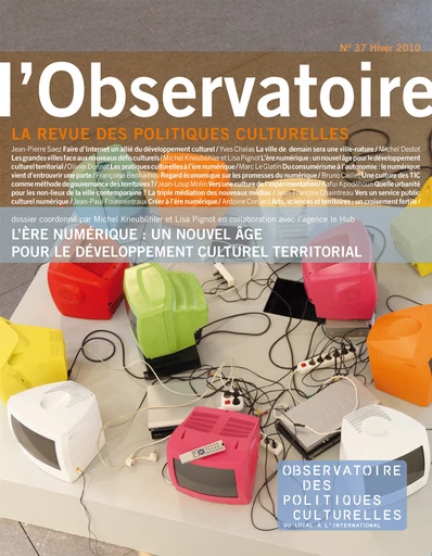 L'ère numérique : un nouvel âge pour le développement culturel territorial -  - PUG et OPC