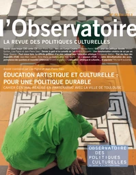 Éducation artistique et culturelle : pour une politique durable