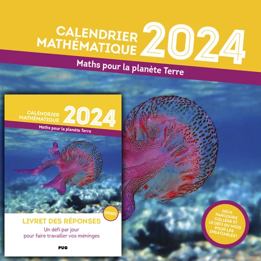 Calendrier Mathématique 2024 -  - PUG