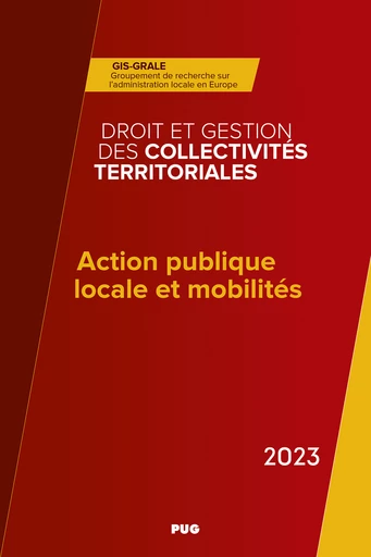 Action publique locale et mobilités -  - PUG