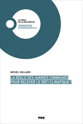 La règle des avaries communes pour relever le défi climatique ?